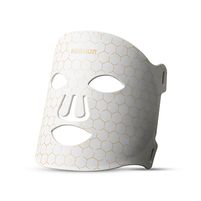 RejuMask LED therapy in action